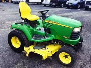John Deere X585 Garden Tractor