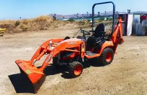 Kubota BX25D Backhoe Loader Tractor